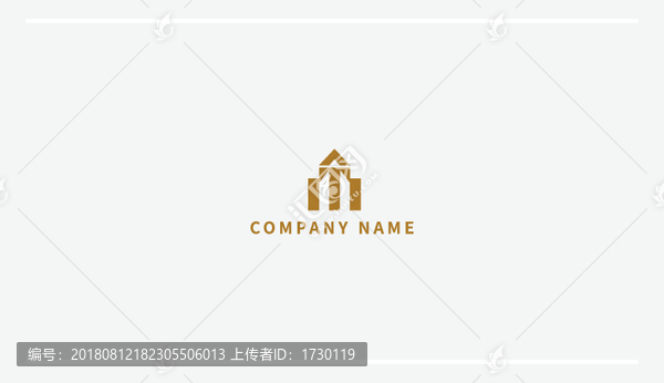 LOGO設計建筑T標志