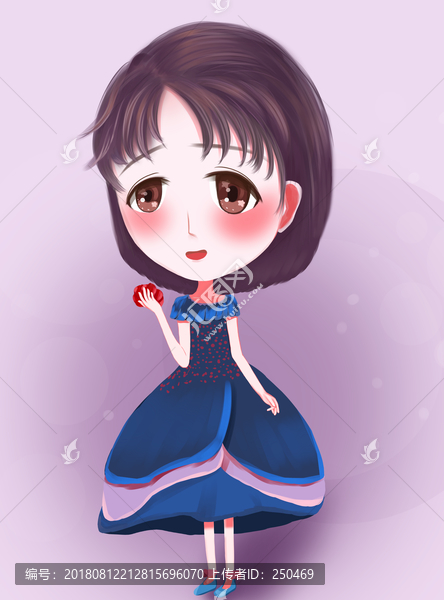 Q版姑娘