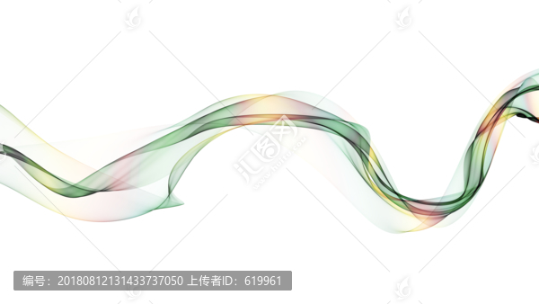 炫彩線條透明圖層