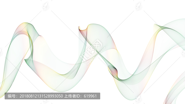 炫彩線條透明圖層