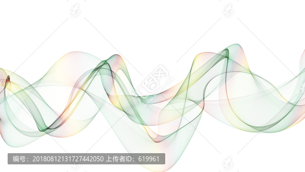 炫彩線條透明圖層