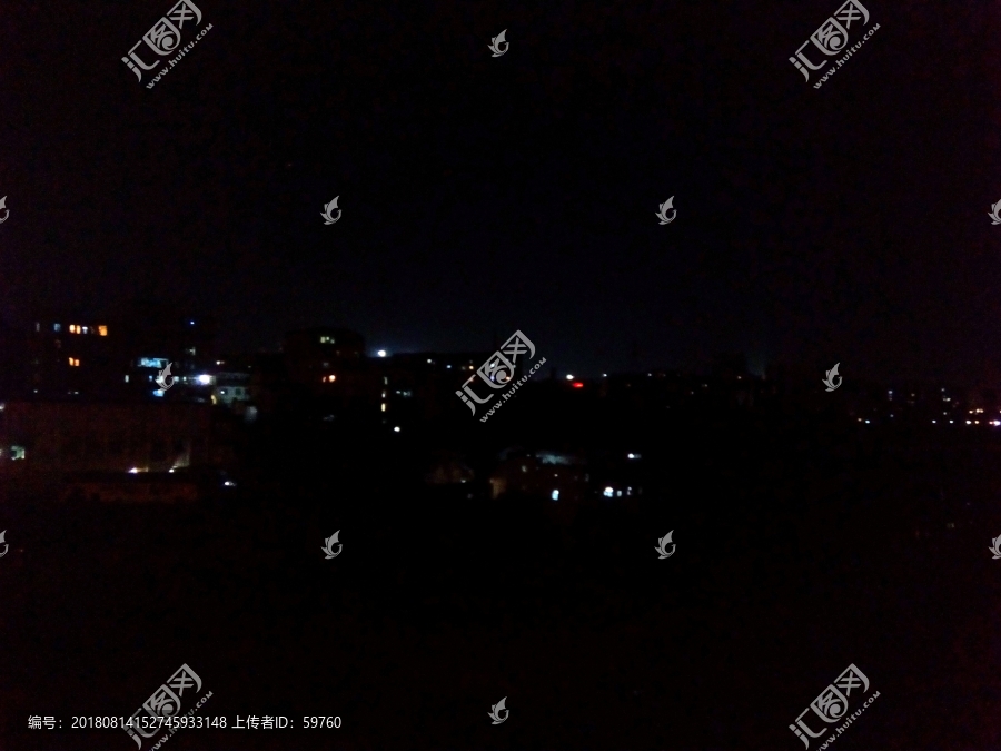 李家沱江畔夜色风景