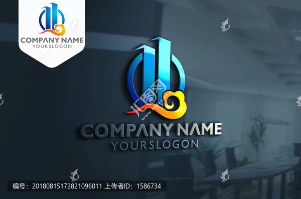 房地產祥云logo
