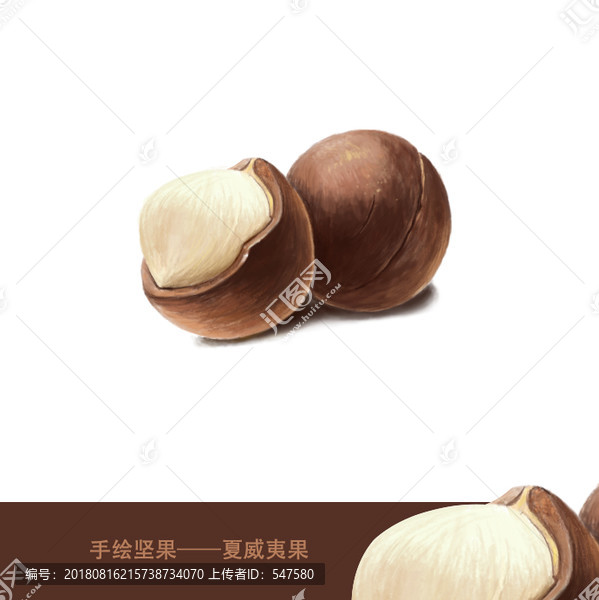 手繪夏威夷果