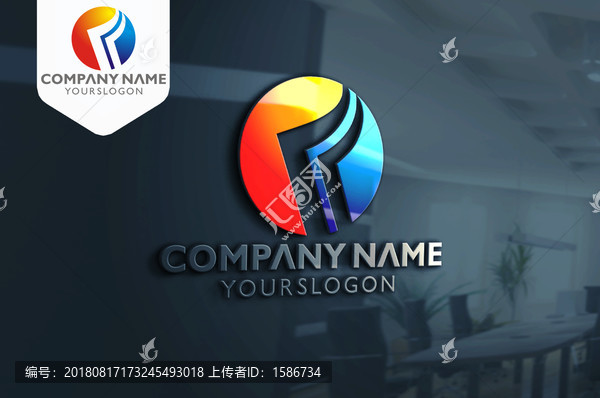 F字母logo
