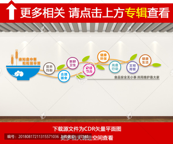 食堂文化墻