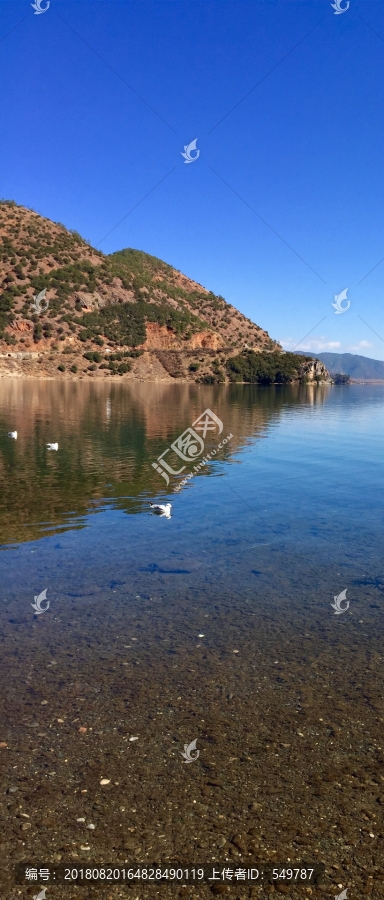 泸沽湖山水风光