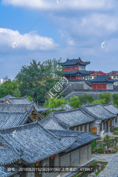 青州古城旅游景区仿古建筑群