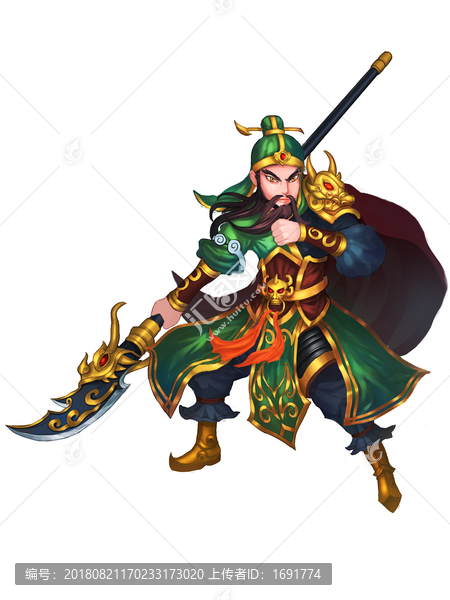 關(guān)羽設(shè)計(jì)