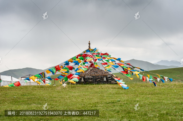 青海祁连山风光