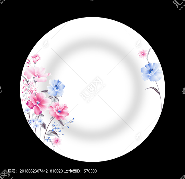 餐具花面