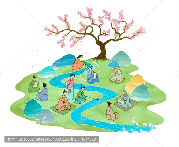 曲水流觴