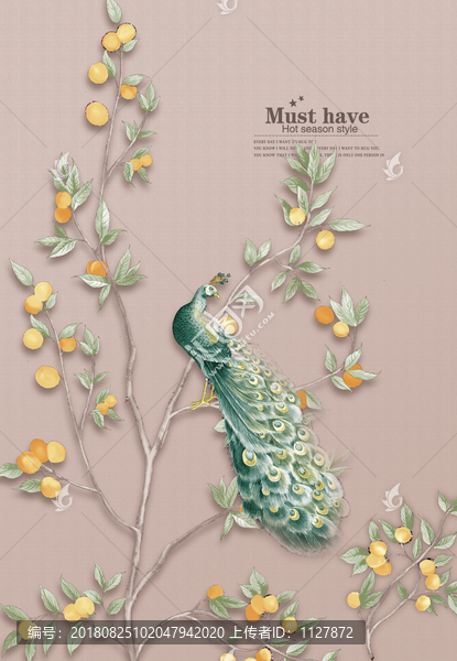手繪花