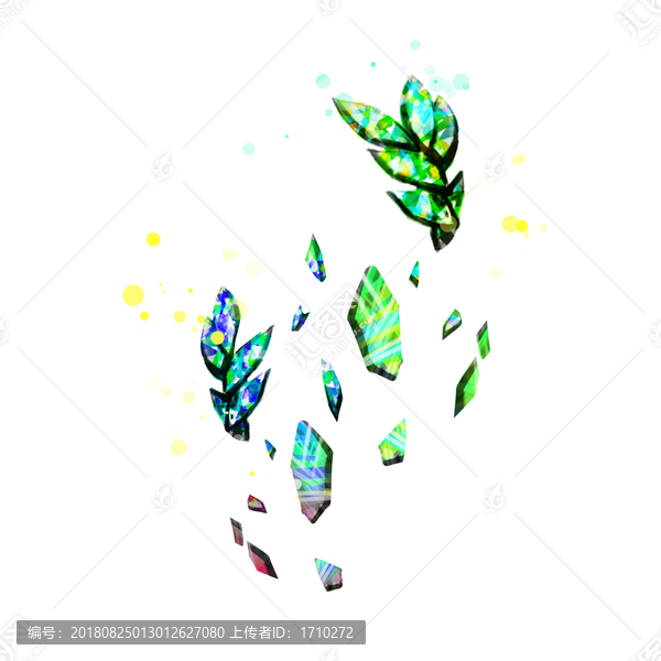 美麗的閃耀的寶石
