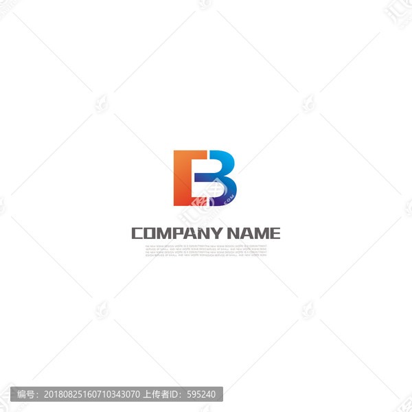 EB字母LOGO