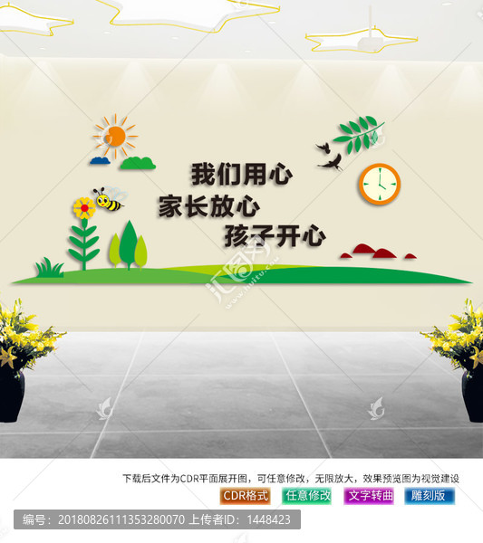 幼兒園文化墻