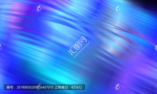 絢麗藍色夢幻背景