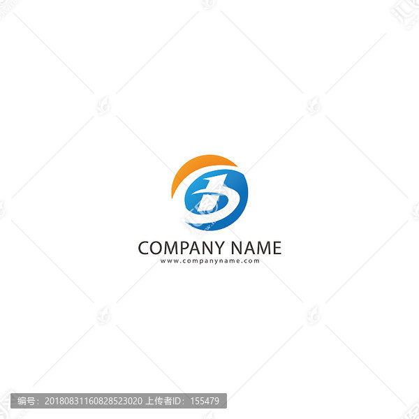 字母LB標志設計