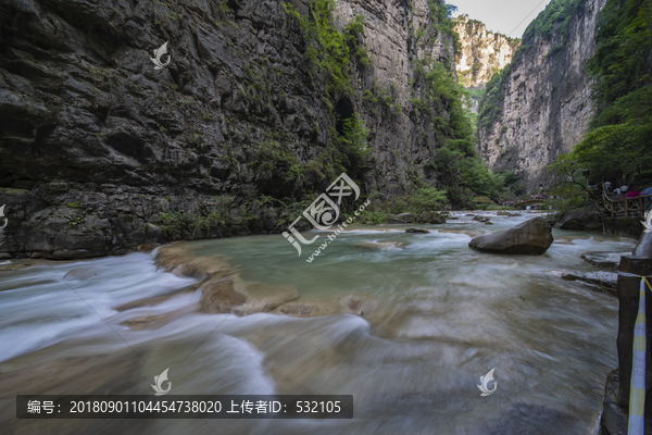 山西壶关八泉峡风光