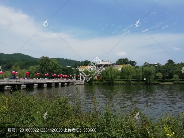 黄帝陵轩辕庙夏景