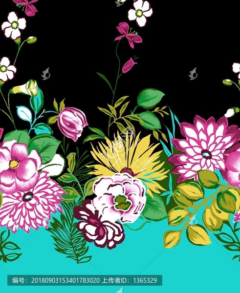 花朵定位