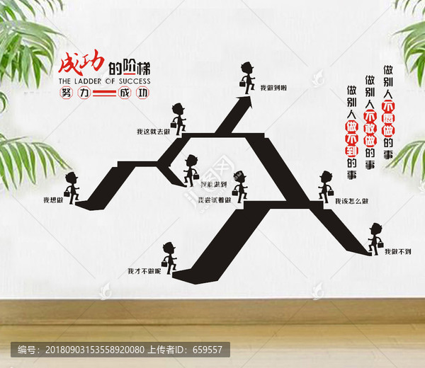 成功奮斗勵(lì)志文化墻