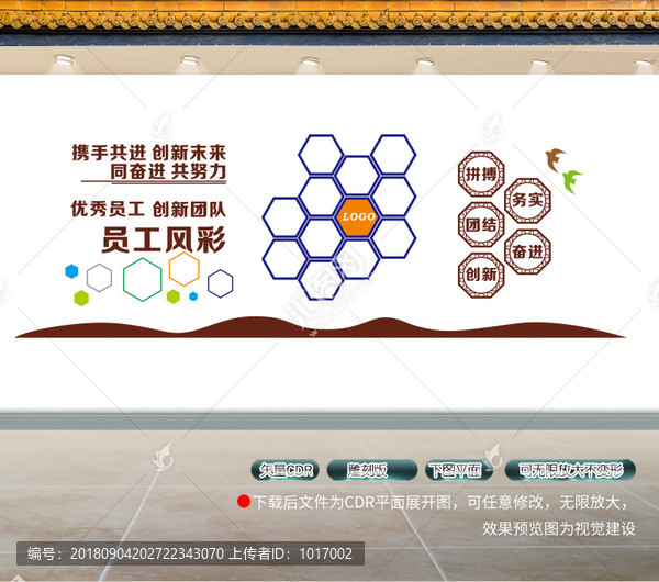 員工風(fēng)采墻