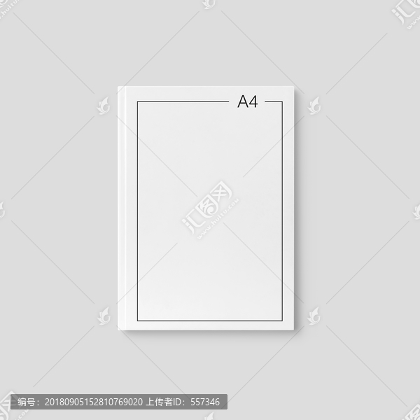 白色的封面VI設(shè)計(jì)模板