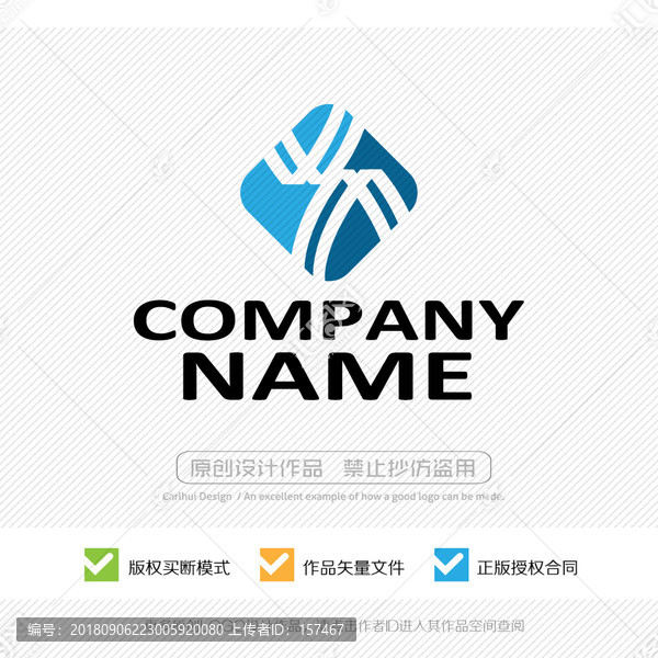VA字母logo