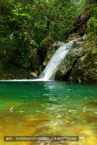 武义牛头山山泉水潭