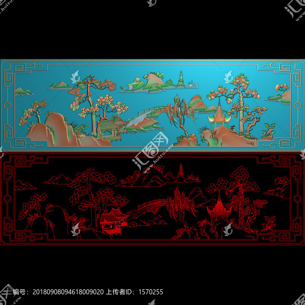 春意山水