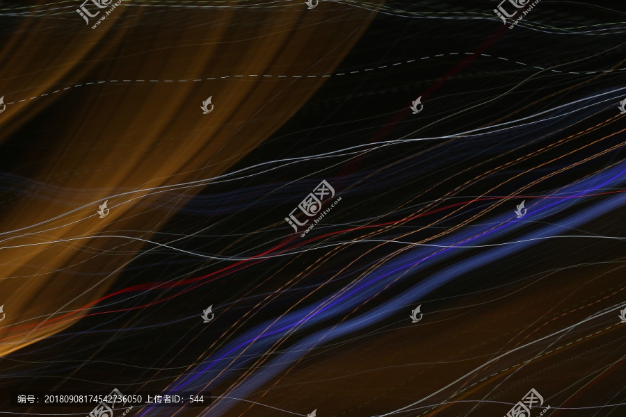 光线曲线变幻背景素材