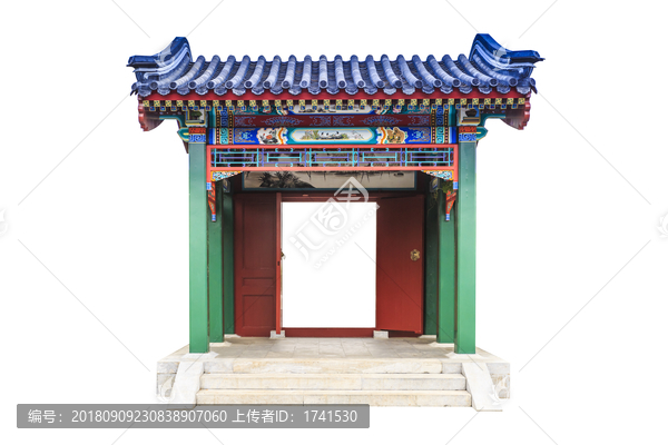 中式大門