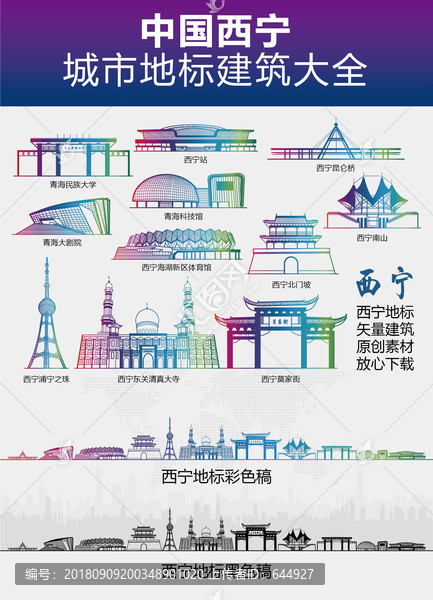 西寧城市地標建筑大全