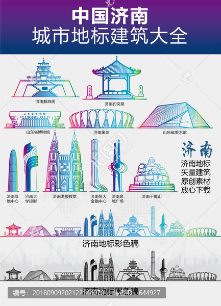 濟南城市地標建筑大全