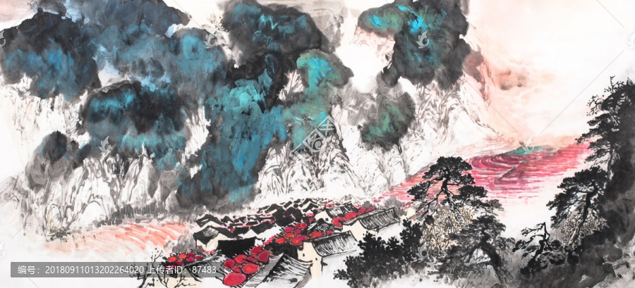 國畫山水