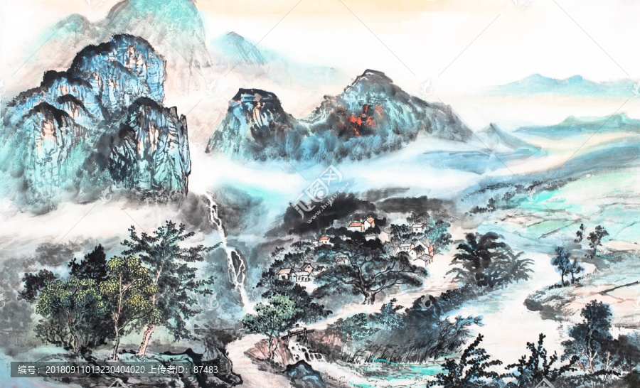 國畫山水