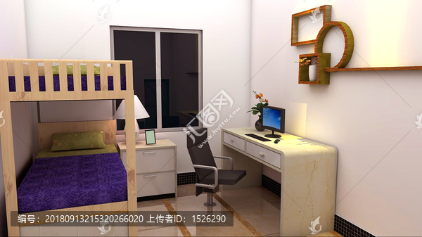 兒童房效果圖