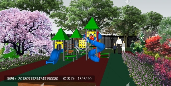 小區(qū)兒童娛樂場所設計