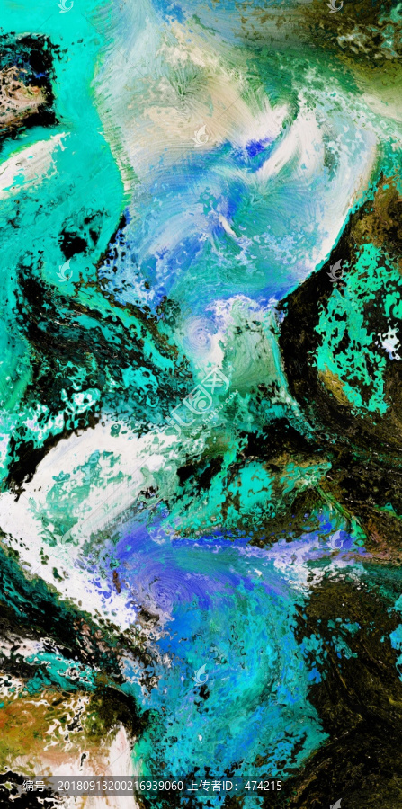 抽象油畫