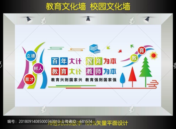 教育文化墻