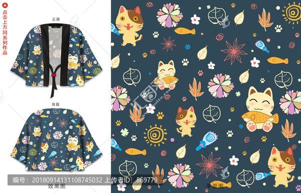 卡通圖案服裝印花