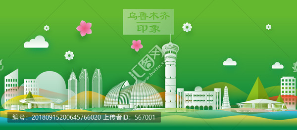烏魯木齊城市背景