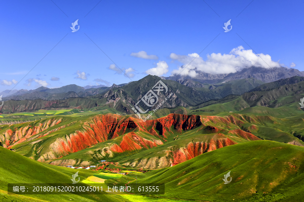 青海祁連卓爾山