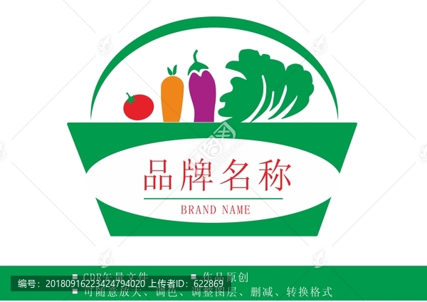 菜籃子標(biāo)志設(shè)計