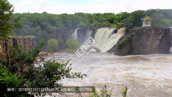 牡丹江镜泊湖风光