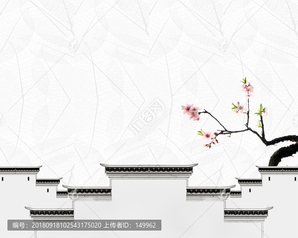 徽派裝飾畫(huà)背景墻