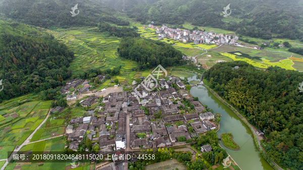 楠溪江屿北古村