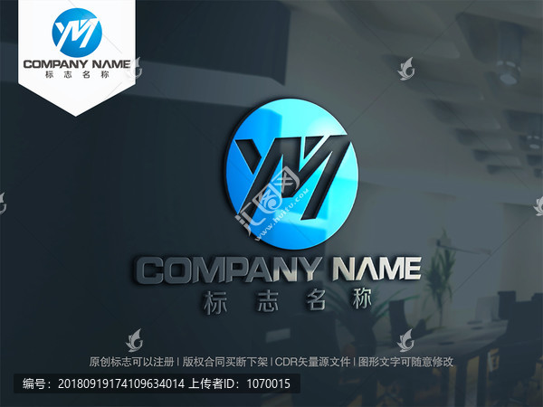 字母YM