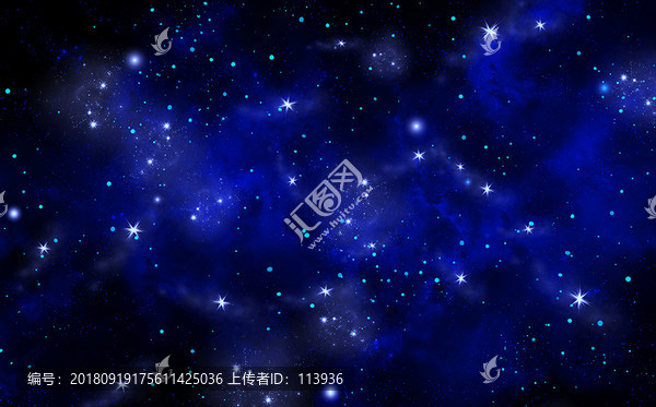 藍色星空
